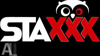 blonde babe gets throat filled with cock 😈