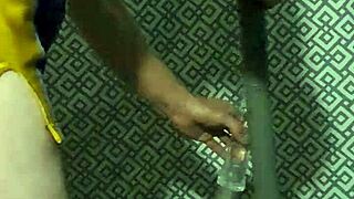 amateur gay guy masturbates with dildo in jersey