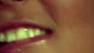 Horny brunette says, two strapons and cock make me cum