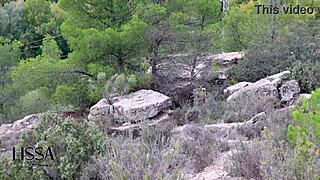 outdoor yoga session with a stranger today