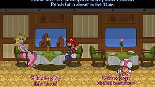 Peach's Untold Tale Begins With Train Journey In Hentai Style