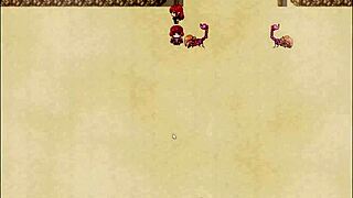 Harem in another world episode 12 features huge facial