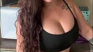 Boss's wife provokes plumber to fuck her pussy hard