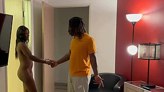 Stepsister invites stepbrother to shower for fucking with monster cock