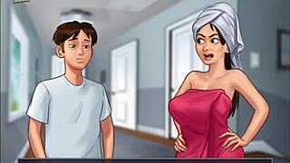 Watch Sexy Jamie in the Shower! Big Ass Display!