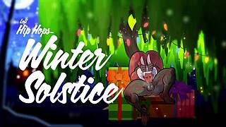 Gene lightfoot lofi with cartoon gay character swallowing cum