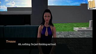 Check out my new family in this game with blonde teen 😊