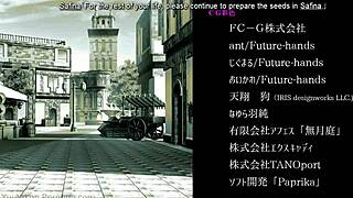 Busty princess undergoes hypnosis in visual novel episode 25