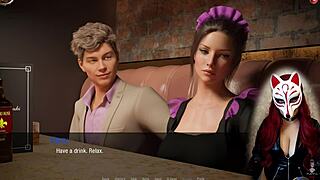 Kate 11 in stockings cosplay maid outfit 😊