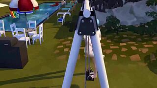 dragon ball hentai episode 45: mothers and wives get ass fucked in pool orgy