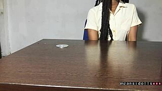 ebony babe fucked outdoor