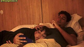 Sleepy Stepbrother, Let Me Lie On Your Legs But Don't Put Your Penis In My Mouth