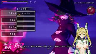 Under The Witch Game Playthrough Clears Levels With Anime Style