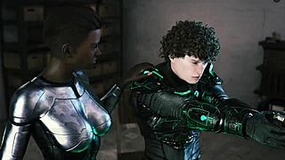 She wants to be fertilized in this hentai!