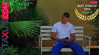 Lisa plays with her feet and starts playing with her pussy