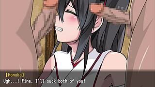 Battle shrine maiden honoka part 2