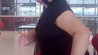 oops wrong hole anal fuck to the milf at the mall ends with creampie