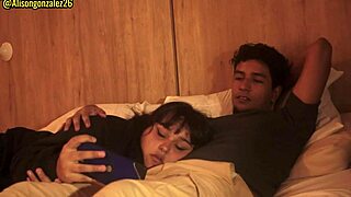 Sleepy Stepbrother, Let Me Lie On Your Legs But Don't Put Your Penis In My Mouth