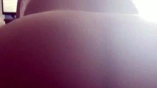 big ass ebony riding in pov scene