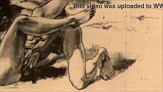 vintage erotic art collection from classic archives