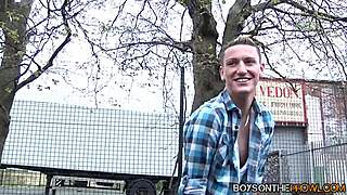 Three Twinks Hooked Up in a Car. What a Wild Ride!