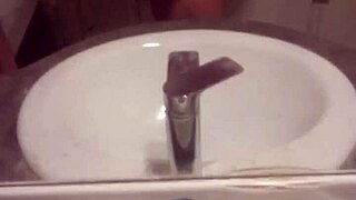 Young guy masturbates alone in his room