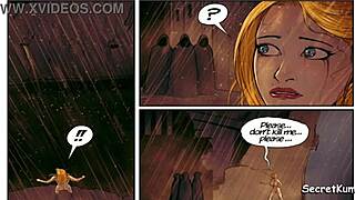 Blonde fucks robot dolls in threesome.