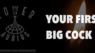 Why can't the busty black girl stop squirting from the white boy fucking her ass?