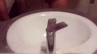 Young guy masturbates alone in his room