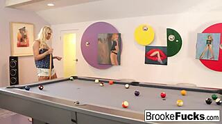 i love brooke's sexy billiards