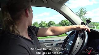 Picked up brunette, banged hard, and filled with sperm in van!