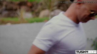 Tushy Blonde Gapes Naturally on Vacation With Best Friend, Damn!