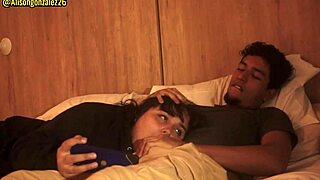 Sleepy Stepbrother, Let Me Lie On Your Legs But Don't Put Your Penis In My Mouth