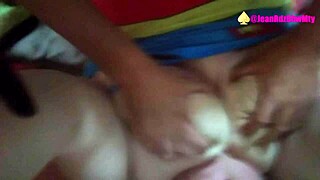 After comic con, milf in costume attends event