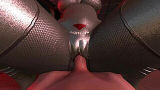 i watch twins fucking in atomic heart 3d animation with big tits and ass