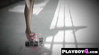 Raquel pomplun shows off her big ass