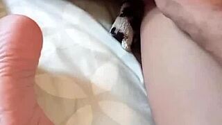 I wake her up by licking her pierced pussy and nipples close up with food fetish, find us juanlatino4