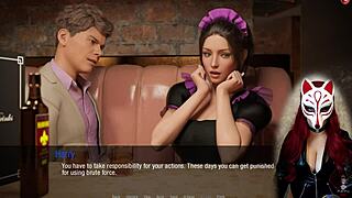 Kate 11 in stockings cosplay maid outfit 😊