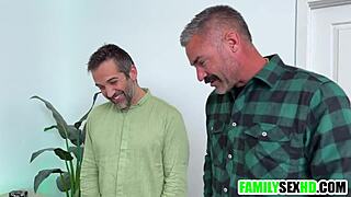 Sleazy Stepdads Engage In Hardcore Foursome Fucking Blonde And Brunette Stepdaughters