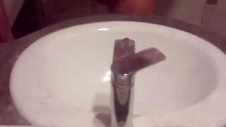 Young guy masturbates alone in his room