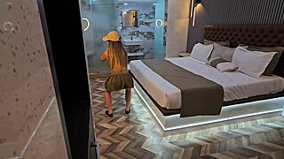 Caught Best Friend Squatting, Then She Helped My Erection With Sex