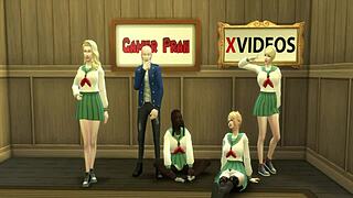 Maestro Roshi Fucks Harem Anal And Oral In Dragon Ball Porn