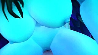 I love riding my night elf in wild cowgirl orgasm action.