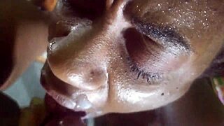 fernanda chocolatte gets bukake facial 😏