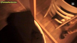 watching movie with stepsister, she blows me