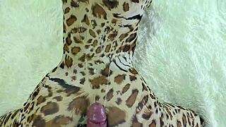 Sexy blonde fucks lover hard on cam