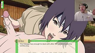 anko threatens me in this uncensored naruto hentai