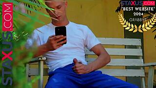 Lisa plays with her feet and starts playing with her pussy