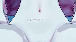 The new employee in the mature office team handles her first day with big tits and boobs in 3d anime style.