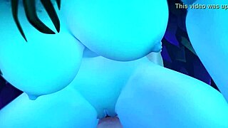 I love riding my night elf in wild cowgirl orgasm action.